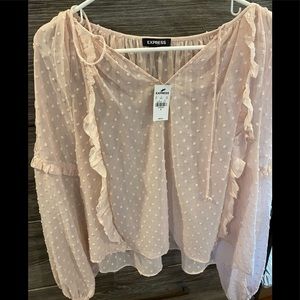 Express boho top